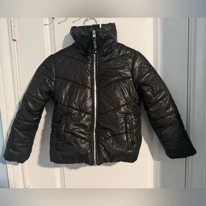 Jessica Simpson Black Kids Puffer Jacket Kids Size S/7-8